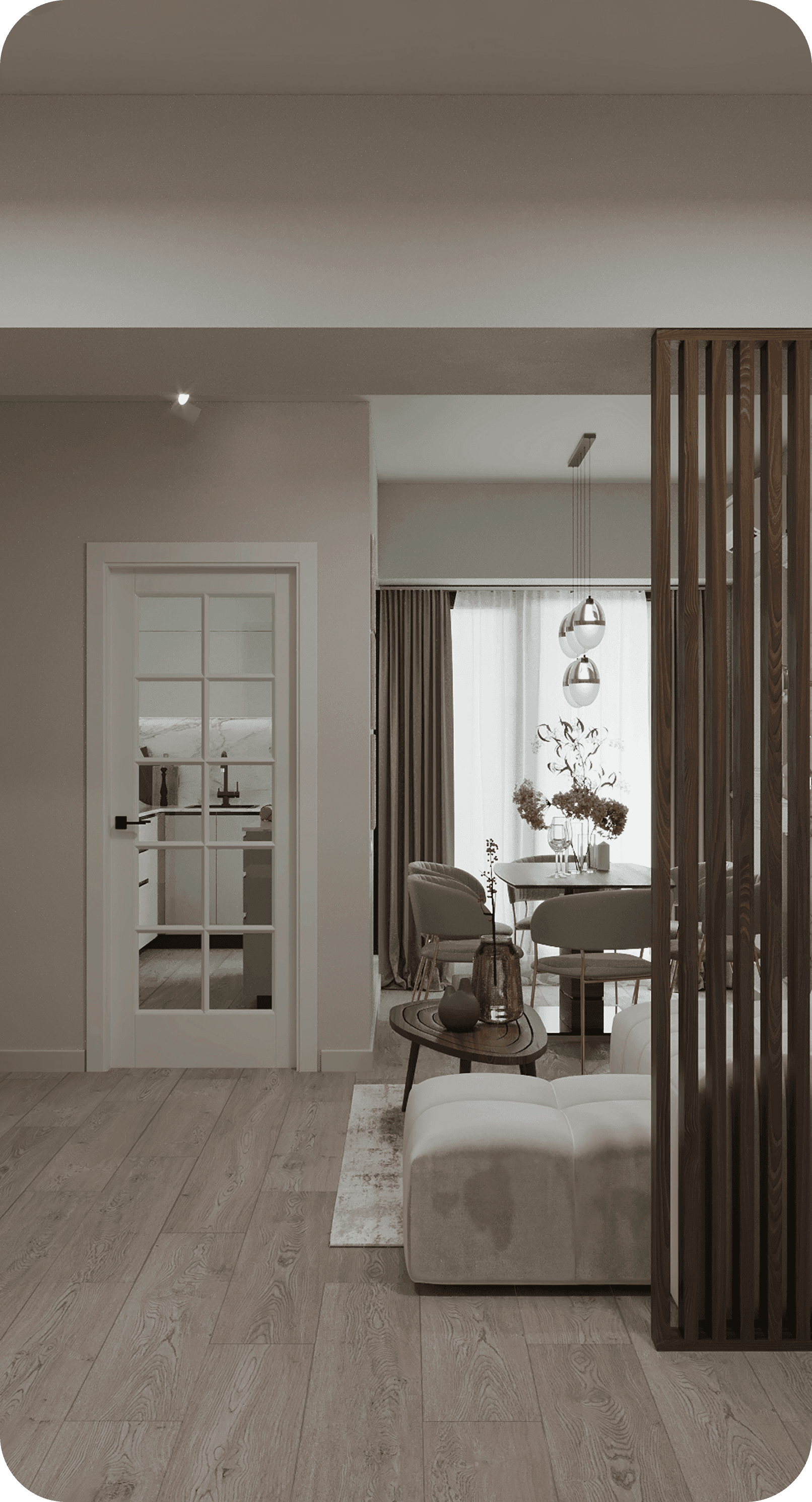 Imagine a unui design interior modern elegant