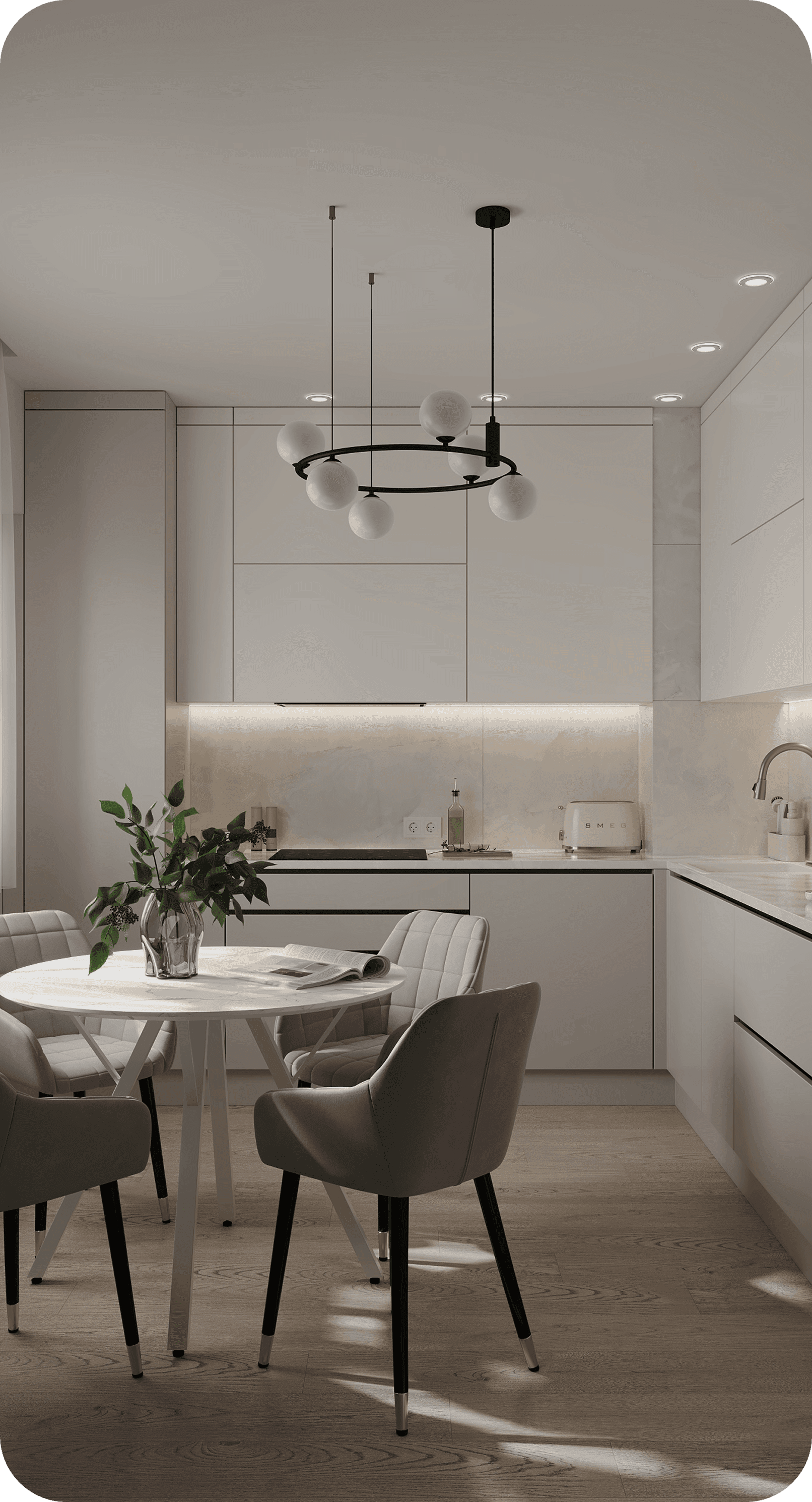 Imagine a unui design interior modern elegant